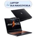 Laptop ACER Nitro V 16.0" AMD Ryzen 5 8645HS NVIDIA GeForce RTX 4050 16GB 512GB SSD Windows 11 Home czarny