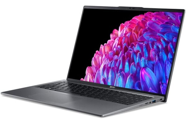 Laptop ACER Swift Go 16 16.0" Intel Core Ultra 5 125U Intel 32GB 512GB SSD M.2 Windows 11 Home szary