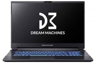 Laptop Dream Machines 17.3" Intel Core i7 11800H NVIDIA GeForce GTX 1650 16GB 512GB SSD M.2 czarny