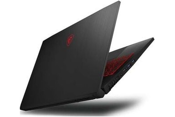 Laptop MSI Thin GF75 17.3" Intel Core i5 10300H NVIDIA GeForce GTX 1650 Ti 8GB 512GB SSD M.2 Windows 10 Home czarny