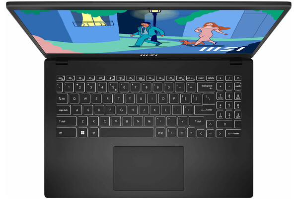 Laptop MSI Modern 15 15.6" Intel Core i5 1235U INTEL Iris Xe 8GB 512GB SSD Windows 11 Home czarny
