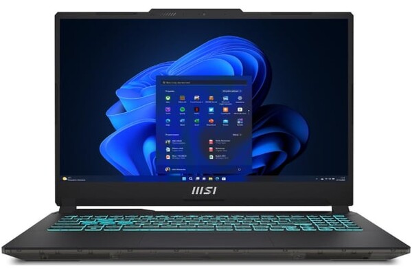 Laptop MSI Cyborg 15 15.6" Intel Core i5 12450H NVIDIA GeForce RTX 4050 32GB 512GB SSD M.2 Windows 11 Home czarny