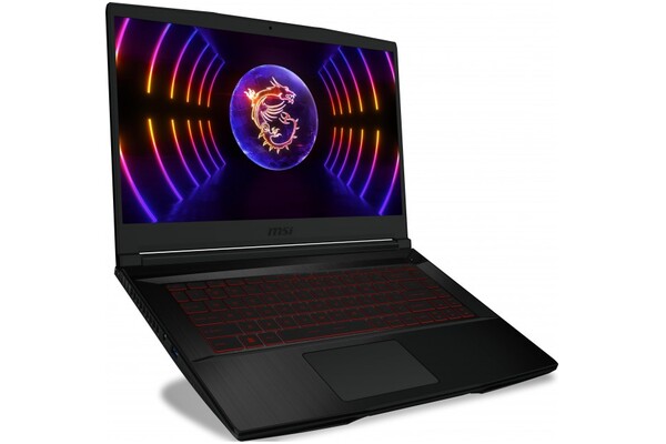 Laptop MSI Thin GF63 15.6" Intel Core i5 12450H NVIDIA GeForce RTX 4050 16GB 512GB HDD Windows 11 Home czarny