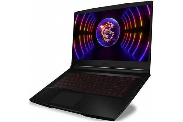 Laptop MSI Thin GF63 15.6" Intel Core i5 12450H NVIDIA GeForce RTX 4050 16GB 512GB HDD Windows 11 Home czarny