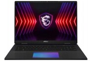Laptop MSI Titan 18 18.0" Intel Core i9 14900HX NVIDIA GeForce RTX 4080 64GB 2048GB SSD M.2 Windows 11 Home czarno-srebrny