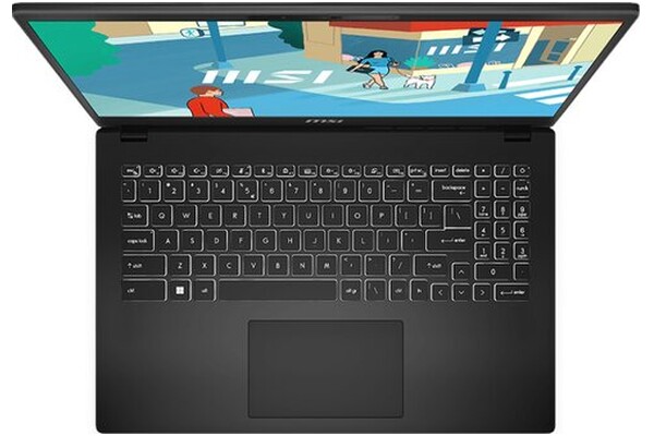 Laptop MSI Modern 15 15.6" Intel Core i7 13620H INTEL UHD 16GB 512GB SSD Windows 11 Home czarny