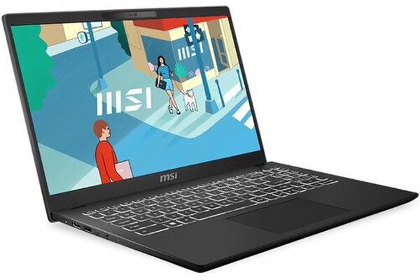 Laptop MSI Modern 15 15.6" Intel Core i7 13620H INTEL UHD 16GB 512GB SSD Windows 11 Home czarny