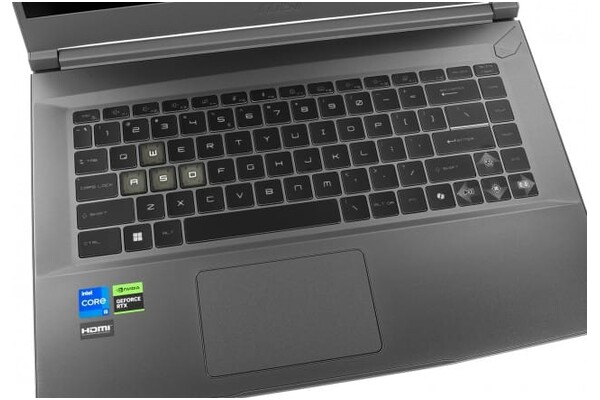 Laptop MSI Thin 15 15.6" Intel Core i5 12450H NVIDIA GeForce RTX 3050 16GB 512GB SSD Windows 11 Home szary