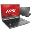 Laptop MSI Thin 15 15.6" Intel Core i5 12450H NVIDIA GeForce RTX 3050 32GB 512GB SSD szary