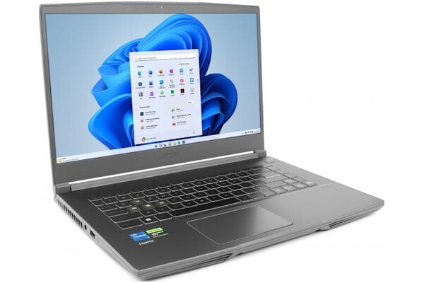 Laptop MSI Thin 15 15.6" Intel Core i5 12450H NVIDIA GeForce RTX 2050 16GB 512GB SSD Windows 11 Home szary