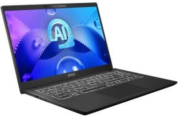 Laptop MSI Modern 15 15.6" Intel Core Ultra 5 125H Intel Arc 7 16GB 512GB SSD M.2 Windows 11 Home czarny