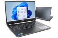 Laptop MSI Cyborg 15 15.6" Intel Core i7 13620H NVIDIA GeForce RTX 4060 32GB 512GB SSD Windows 11 Home czarny