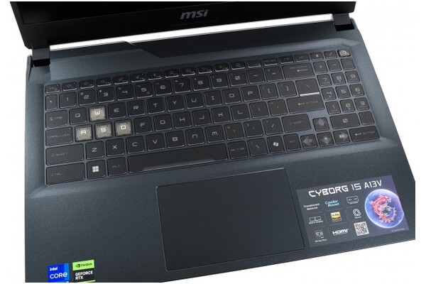 Laptop MSI Cyborg 15 15.6" Intel Core i7 13620H NVIDIA GeForce RTX 4060 32GB 512GB SSD Windows 11 Home czarny