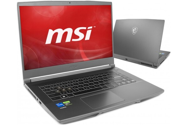 Laptop MSI Thin 15 15.6" Intel Core i5 12450H NVIDIA GeForce RTX 4050 32GB 512GB SSD Windows 11 Home szary