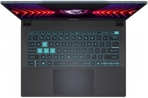 Laptop MSI Cyborg 14 14.0" Intel Core i7 13620H NVIDIA GeForce RTX 4060 64GB 512GB SSD M.2 Windows 11 Home szary
