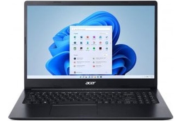 Laptop ACER Aspire 3 15.6" Intel Celeron N4020 N4020 Intel HD 5500 8GB 128GB SSD M.2 Windows 11 Home szary
