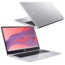 Laptop ACER Chromebook 315 15.6" Intel Celeron N4500 N4500 INTEL UHD 8GB 128GB SSD chrome os srebrny