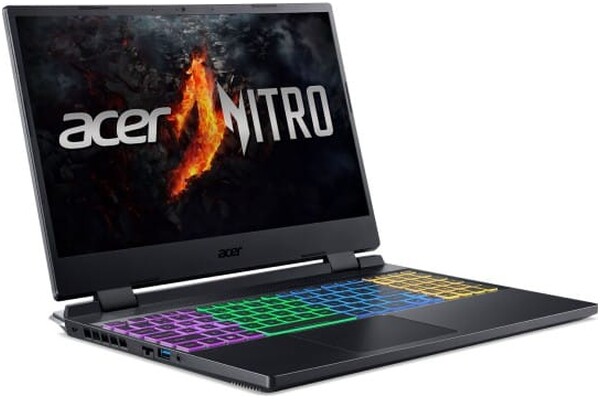 Laptop ACER Nitro 5 15.6" Intel Core i5 12500H NVIDIA GeForce RTX 4060 4GB 512GB SSD Windows 11 Home czarny