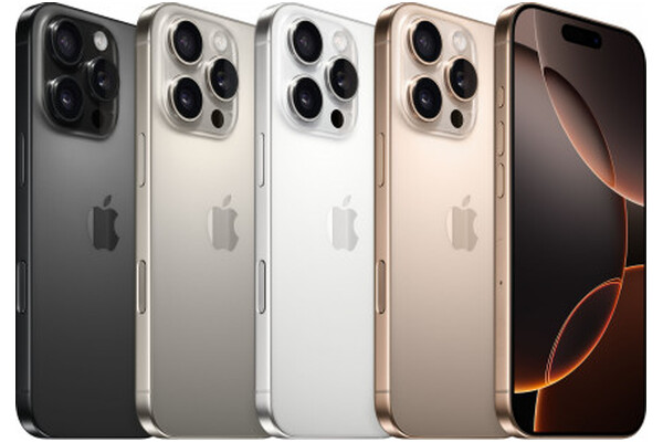 Smartfon Apple iPhone 16 Pro Max Tytan Biały 6.90" 512.0GB