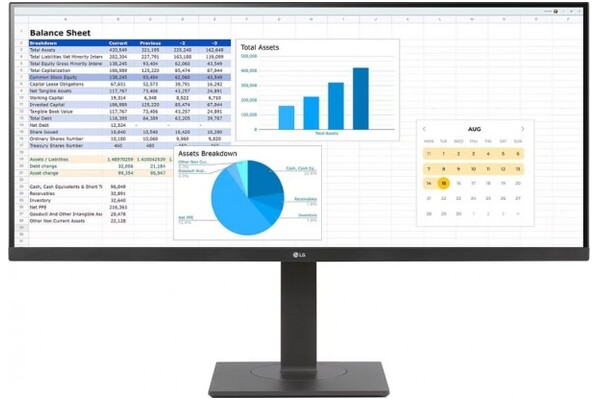 Monitor 34.0 LG 34BR65 czarny