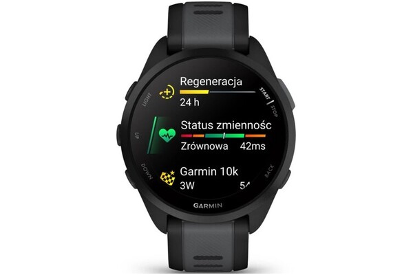 Smartwatch Garmin Forerunner 165 czarny