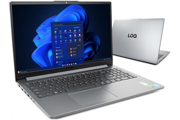 Laptop Lenovo LOQ 15 15.6" Intel Core i5 12450HX NVIDIA GeForce RTX 2050 32GB 512GB SSD Windows 11 Professional szary