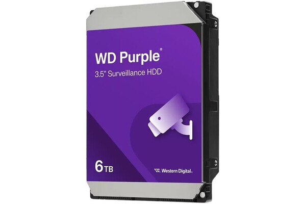 Dysk wewnętrzny WD Purple HDD SATA (3.5") 6TB