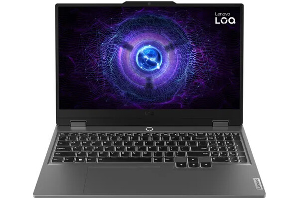 Laptop Lenovo LOQ 15 15.6" Intel Core i5 12450HX NVIDIA GeForce RTX 4060 16GB 512GB SSD szary