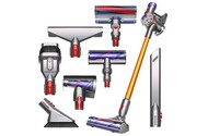 Odkurzacz DYSON V8 Absolute New pionowy z pojemnikiem srebrno-złoty