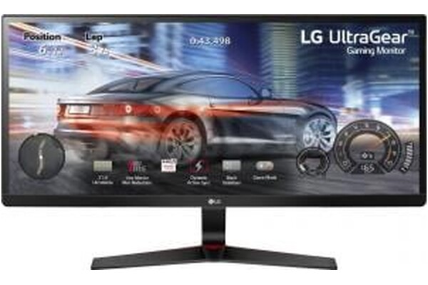 Monitor 29.0" LG UltraWide 29UM69 czarno-czerwony