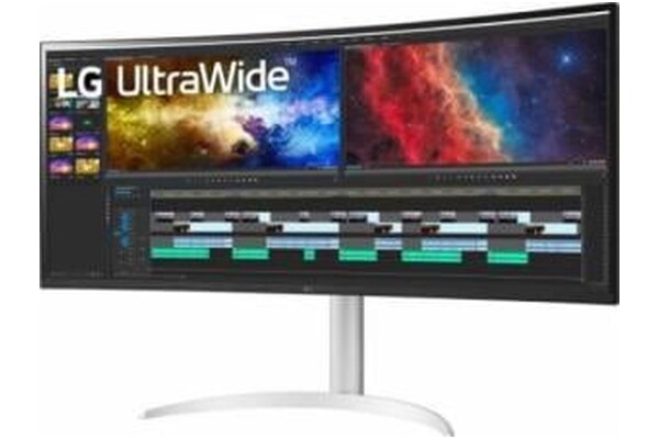 Monitor 38.0" LG UltraWide 38WP85 biało-srebrny