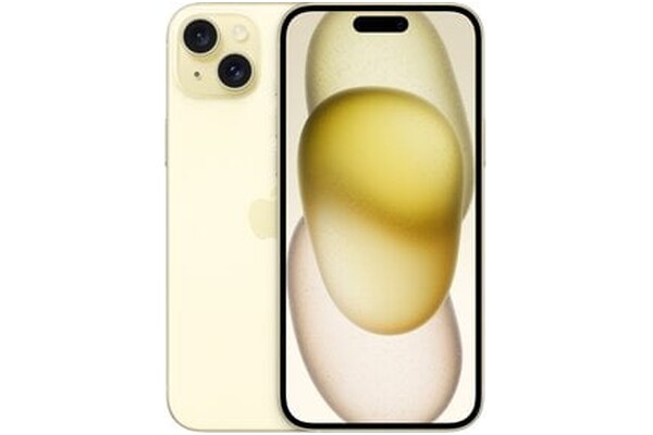 Smartfon Apple iPhone 15 Plus 5G żółty 6.70" 6.0GB/128.0GB