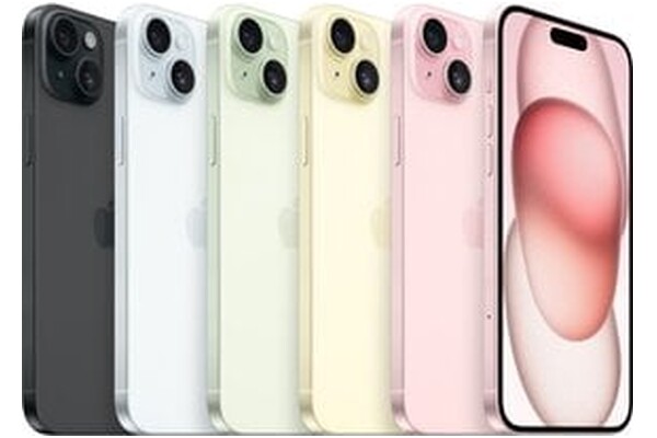 Smartfon Apple iPhone 15 Plus 5G żółty 6.70" 6.0GB/128.0GB