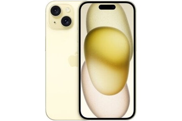 Smartfon Apple iPhone 15 5G żółty 6.10" 6.0GB/128.0GB
