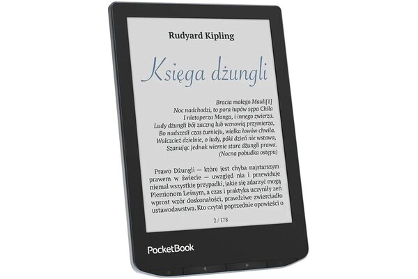 Czytnik PocketBook Verse Pro 6 Color 16GB czarny - bez reklam