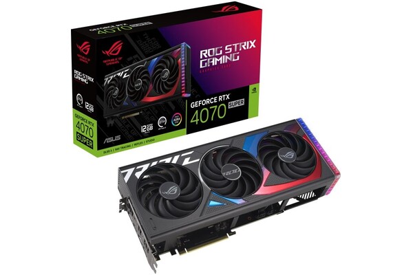 Karta graficzna ASUS RTX 4080 SUPER ROG Strix Gaming OC 12GB GDDR6X