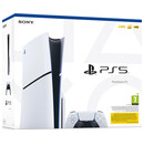 Konsola Sony PlayStation 5 Slim 1TB biało-czarny + Rise of the Ronin + pad bezprzewodowy DualSense