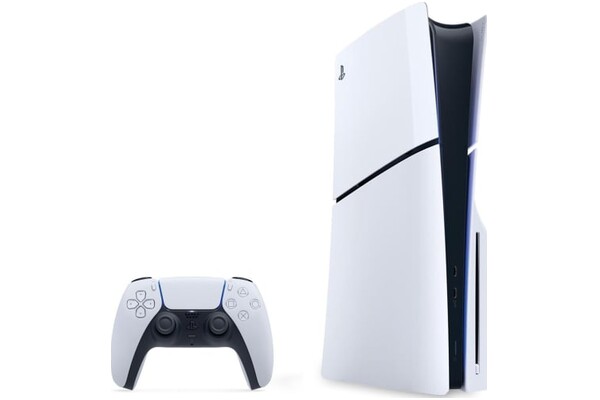 Konsola Sony PlayStation 5 Slim 1TB biało-czarny + Rise of the Ronin + pad bezprzewodowy DualSense