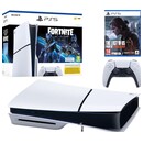 Konsola Sony PlayStation 5 Slim 1TB biało-czarny + The Last of Us Part II + pad bezprzewodowy DualSense