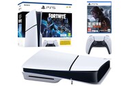 Konsola Sony PlayStation 5 Slim 1TB biało-czarny + The Last of Us Part II + pad bezprzewodowy DualSense