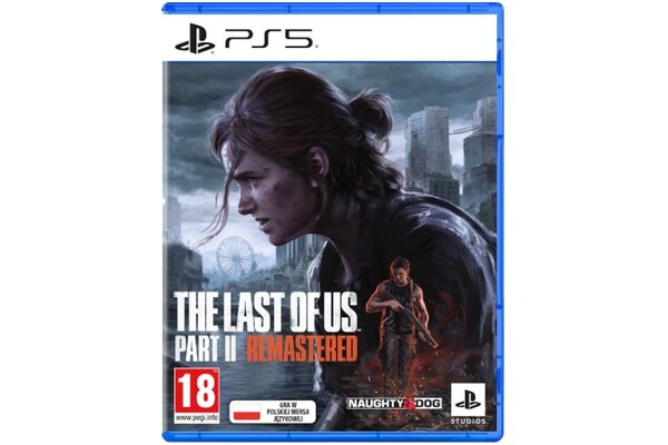 Konsola Sony PlayStation 5 Slim 1TB biało-czarny + The Last of Us Part II + pad bezprzewodowy DualSense