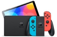 Konsola Nintendo Switch OLED 64GB Czerwono-niebieski + Lewy i prawy kontroler Joy-Con