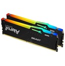 Pamięć RAM Kingston Fury Black Beast RGB 32GB DDR5 6000MHz Z radiatorem 1.35V 36CL