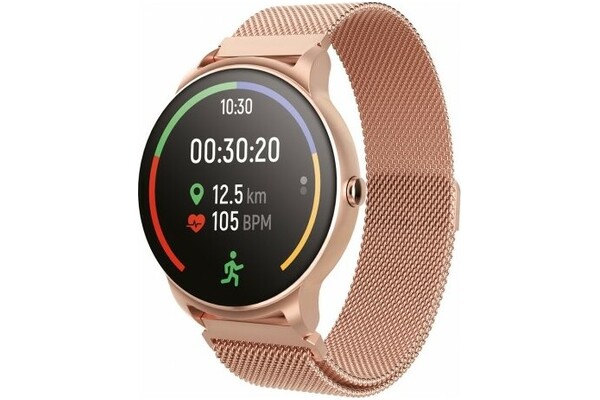 Smartwatch FOREVER SB330 Forevive różowo-złoty