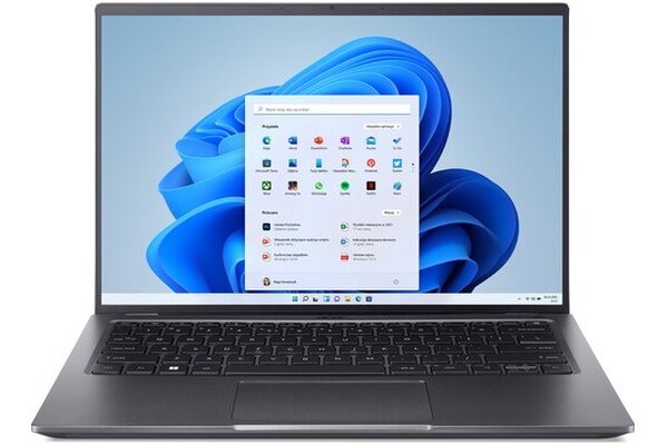 Laptop ACER Swift X 14.0" Intel Core i7 1260P NVIDIA GeForce RTX 3050 Ti 16GB 1TB SSD Windows 11 Home szary