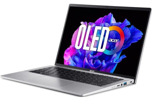 Laptop ACER Swift Go 14 14.0" Intel Core Ultra 7 155H Intel Arc 16GB 1TB SSD M.2 Windows 11 Home srebrny