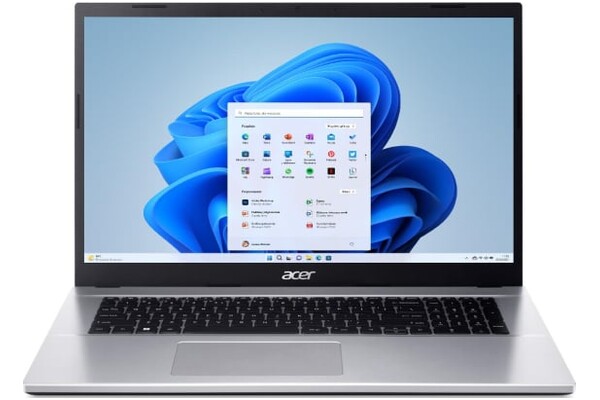 Laptop ACER Aspire 3 17.3" Intel Core i5 1235U INTEL Iris Xe 16GB 1TB SSD M.2 Windows 11 Home srebrny