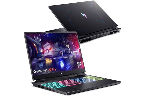 Laptop ACER Nitro 16 16.0 AMD Ryzen 7 7840HS NVIDIA GeForce RTX 4070 16GB 1TB SSD Windows 11 Home czarny
