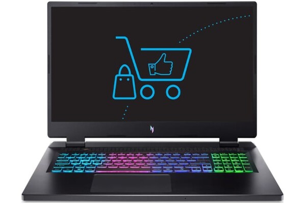 Laptop ACER Nitro 17 17.3" AMD Ryzen 7 8845HS NVIDIA GeForce RTX 4070 32GB 1TB SSD M.2 Windows 11 Home czarny
