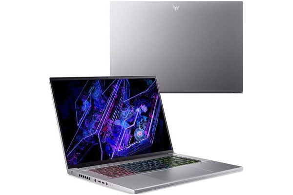 Laptop ACER Predator Triton Neo 16 16.0" Intel Core Ultra 7 155H NVIDIA GeForce RTX 4070 32GB 1TB SSD Windows 11 Home srebrny